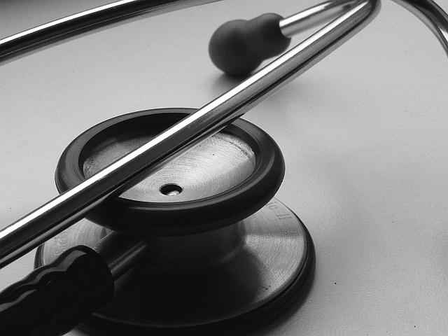 A close up but highly detailed photo of a stethoscope, one of the many tools used by doctors when diagnosing patients.