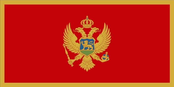 Flag of Montenegro