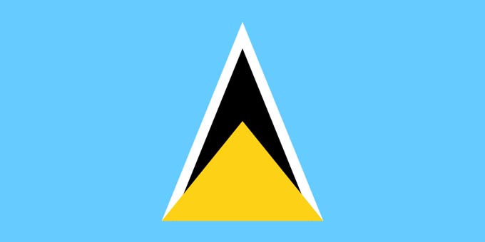 Flag of Saint Lucia