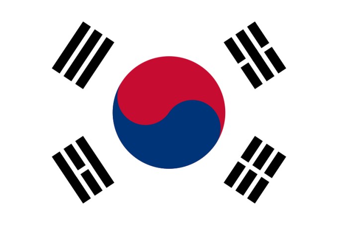 Flag of South Korea