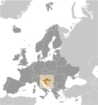 Croatia location