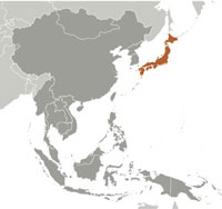 Map of Japan