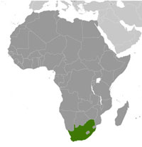 Map of South Africa