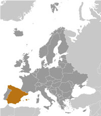 Map of Spain